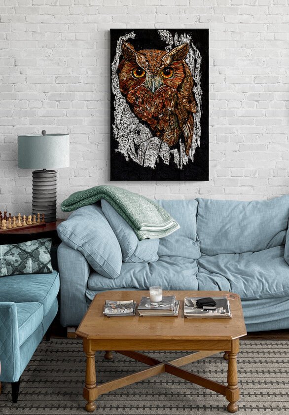 Owl 2 Wall Art Poster - Curran Artworks