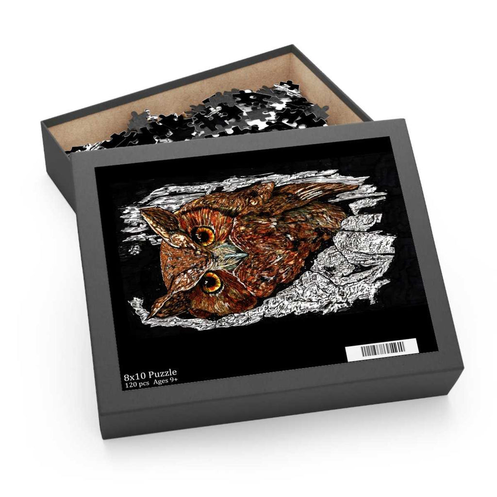 Owl Escape Puzzle – 500 - Piece Educational Jigsaw for Nature Lovers - Curran Artworks