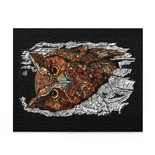 Owl Escape Puzzle – 500 - Piece Educational Jigsaw for Nature Lovers - Curran Artworks