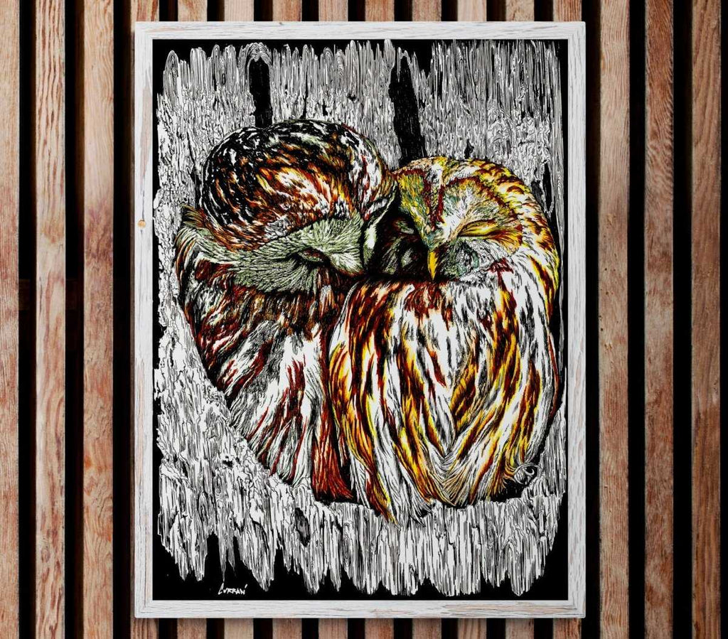 Owls Digital Download - Curran Artworks
