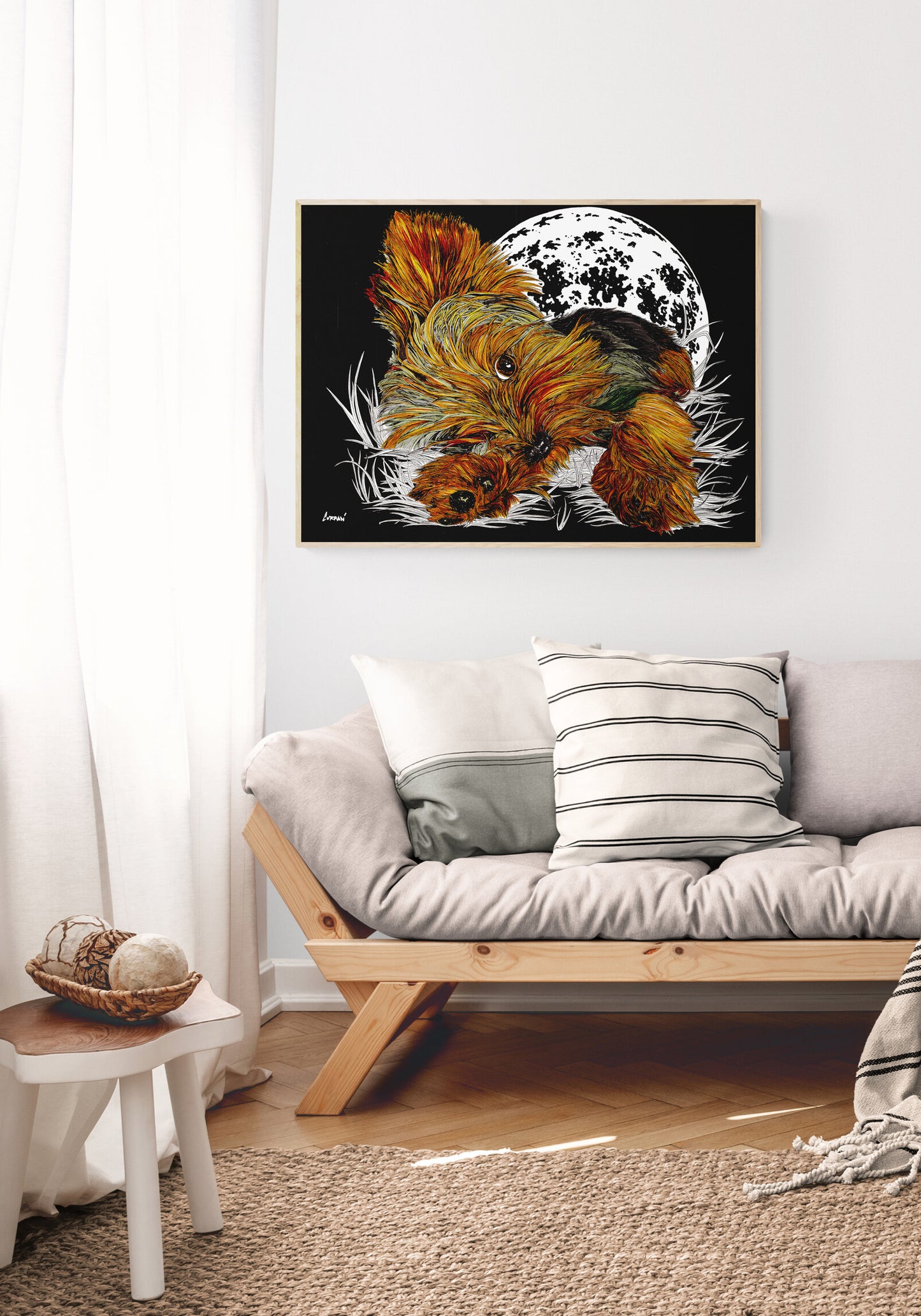 Yorkie Terrier 1 Wall Art Poster