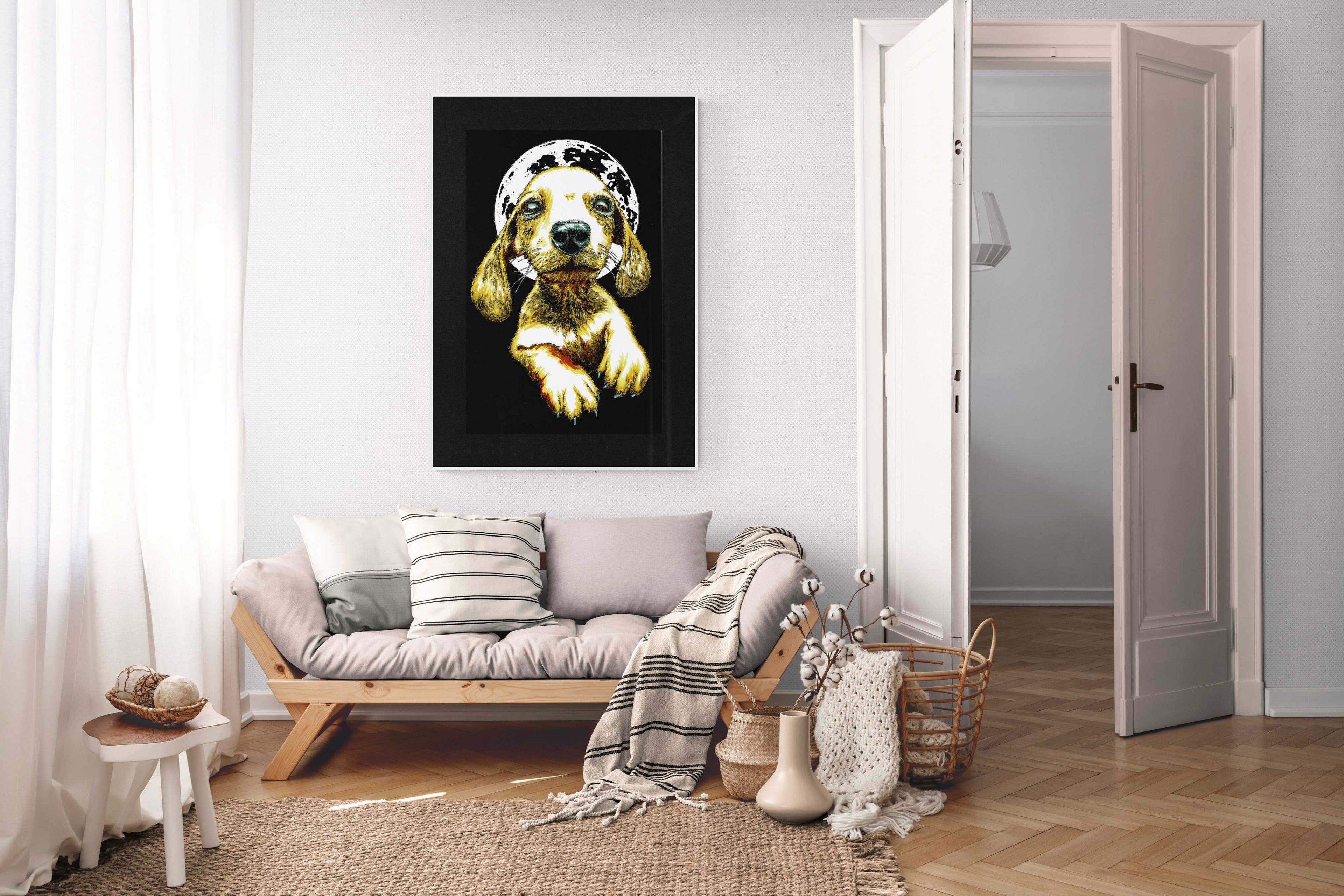 Puppy 1 Wall Art Poster. Capture the heartwarming innocence