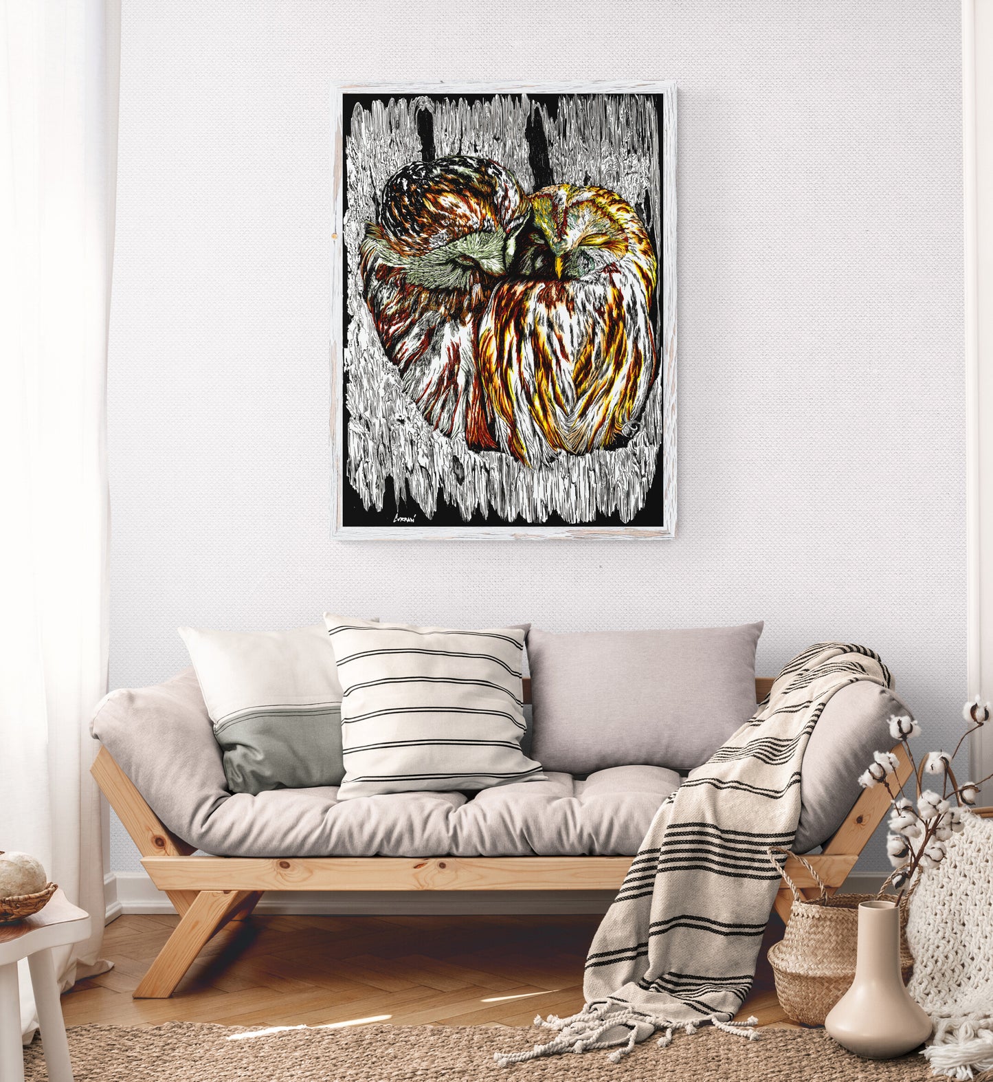 Owls Wall Art Poster