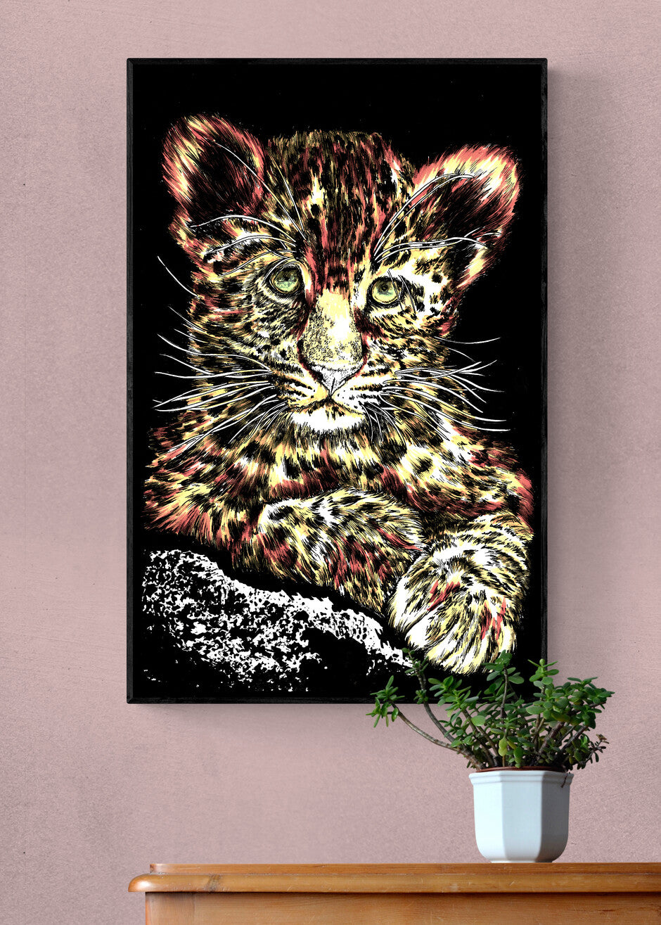 Leopard Wall Art Poster
