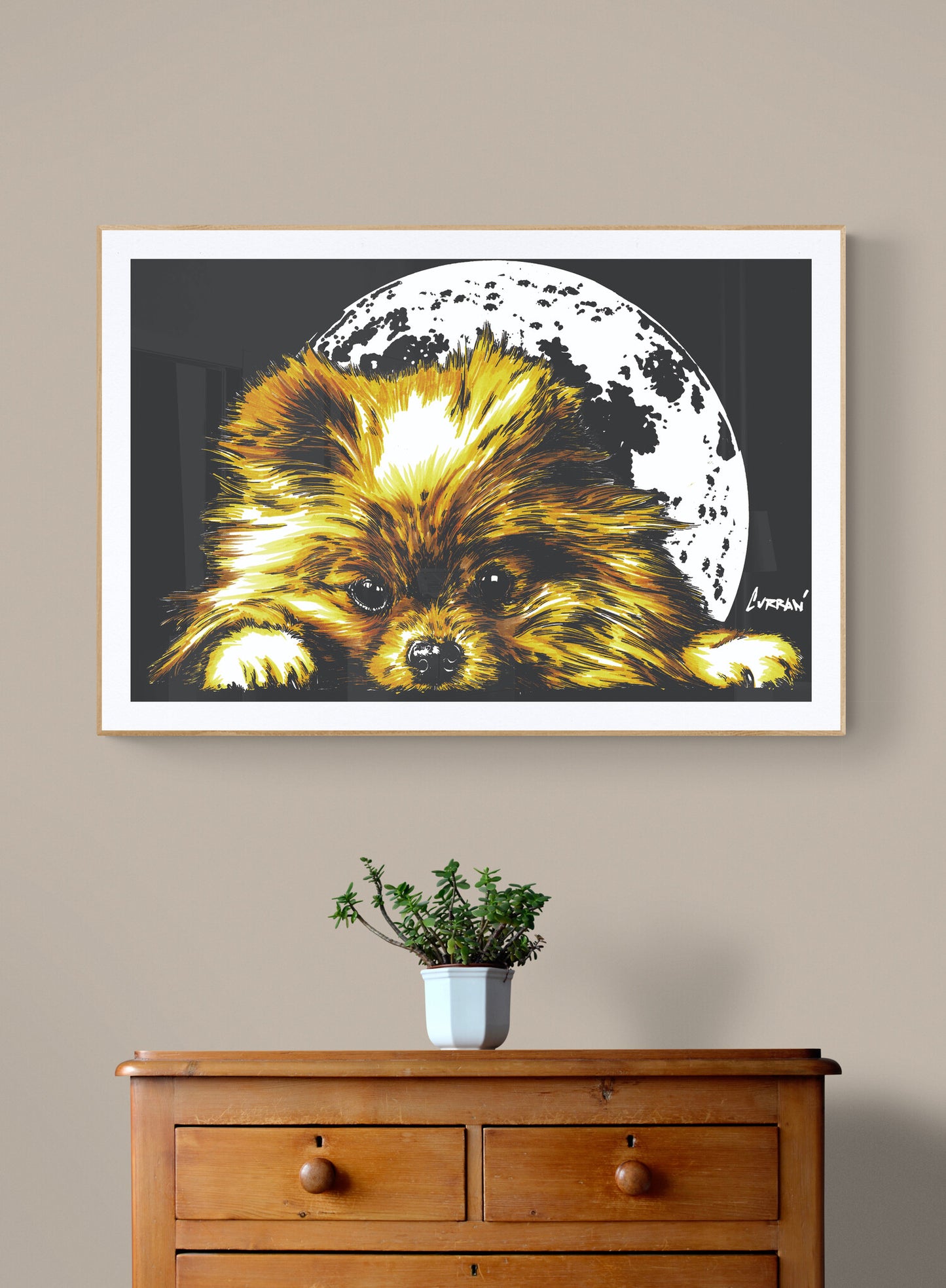 Pomeranian Wall Art Poster