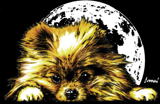 Pomeranian Digital Download - Curran Artworks