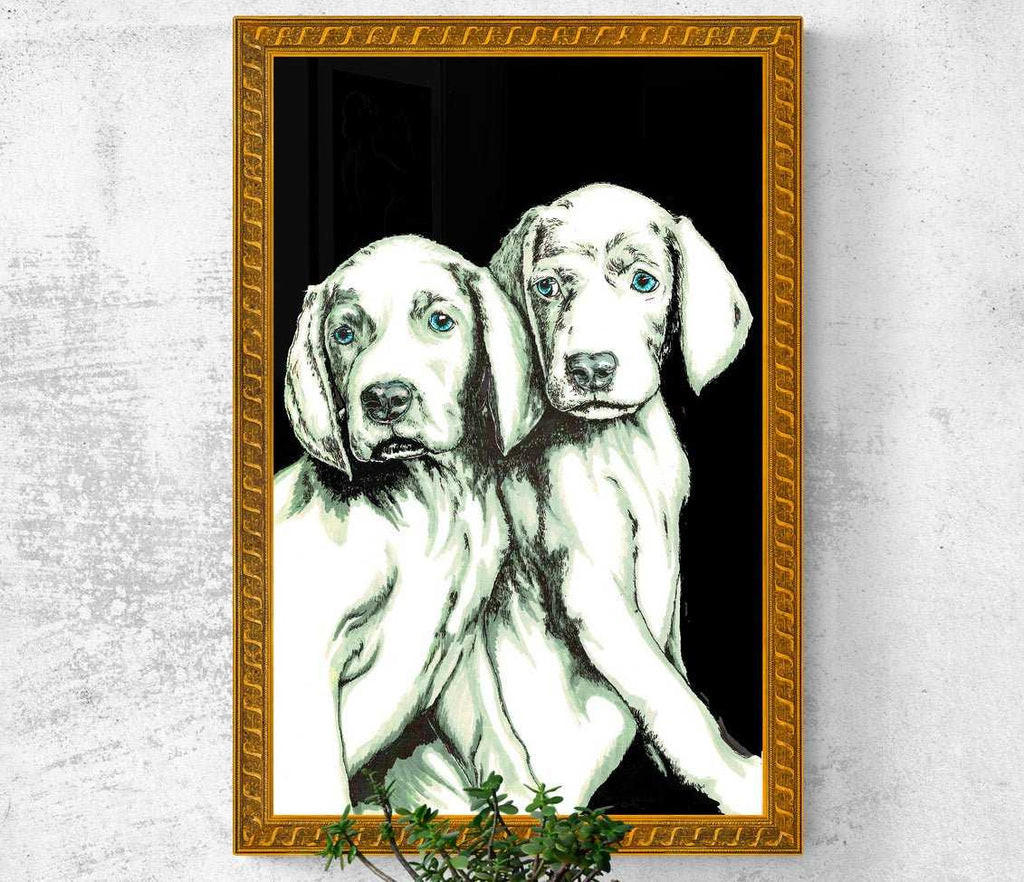 Puppies Wall Art Download by Kris Curran