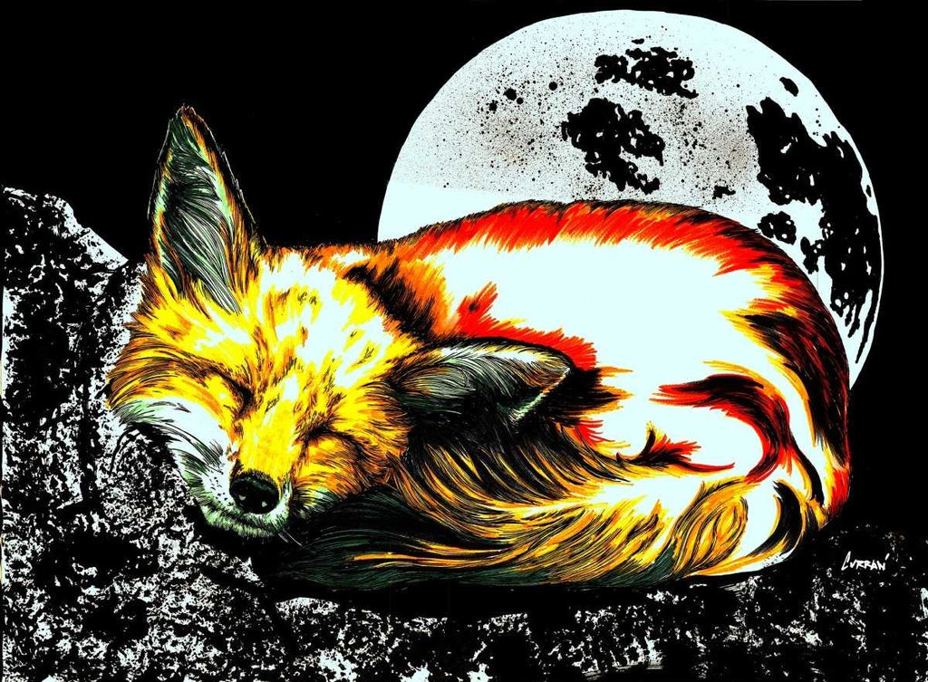 Red Fox Digital Download - Curran Artworks