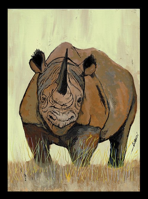 Rhinoceros Digital Download - Curran Artworks