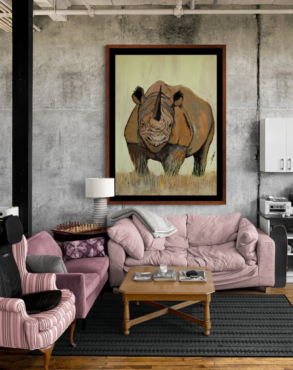 Rhinoceros Digital Download - Curran Artworks