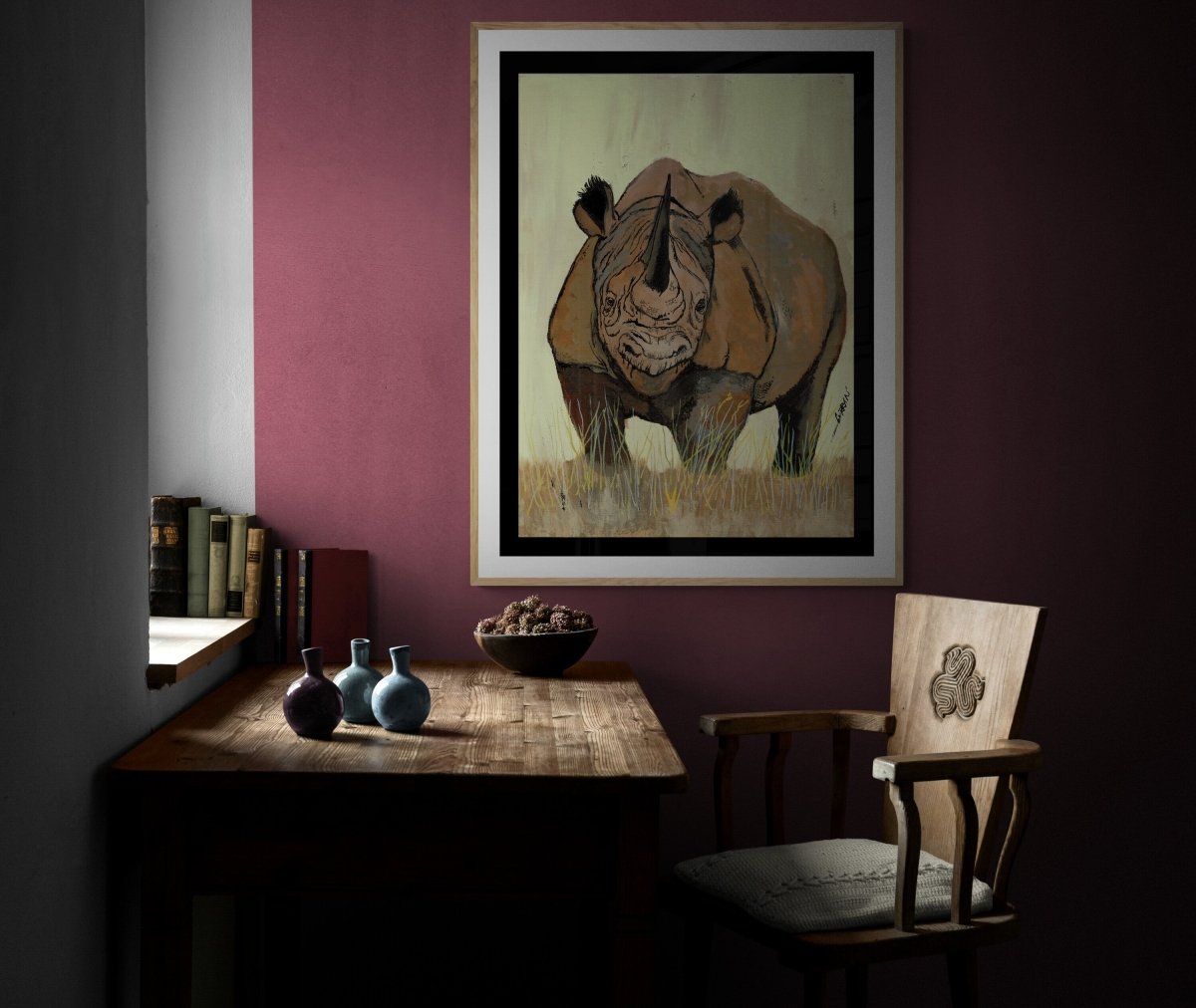 Rhinoceros Digital Download - Curran Artworks