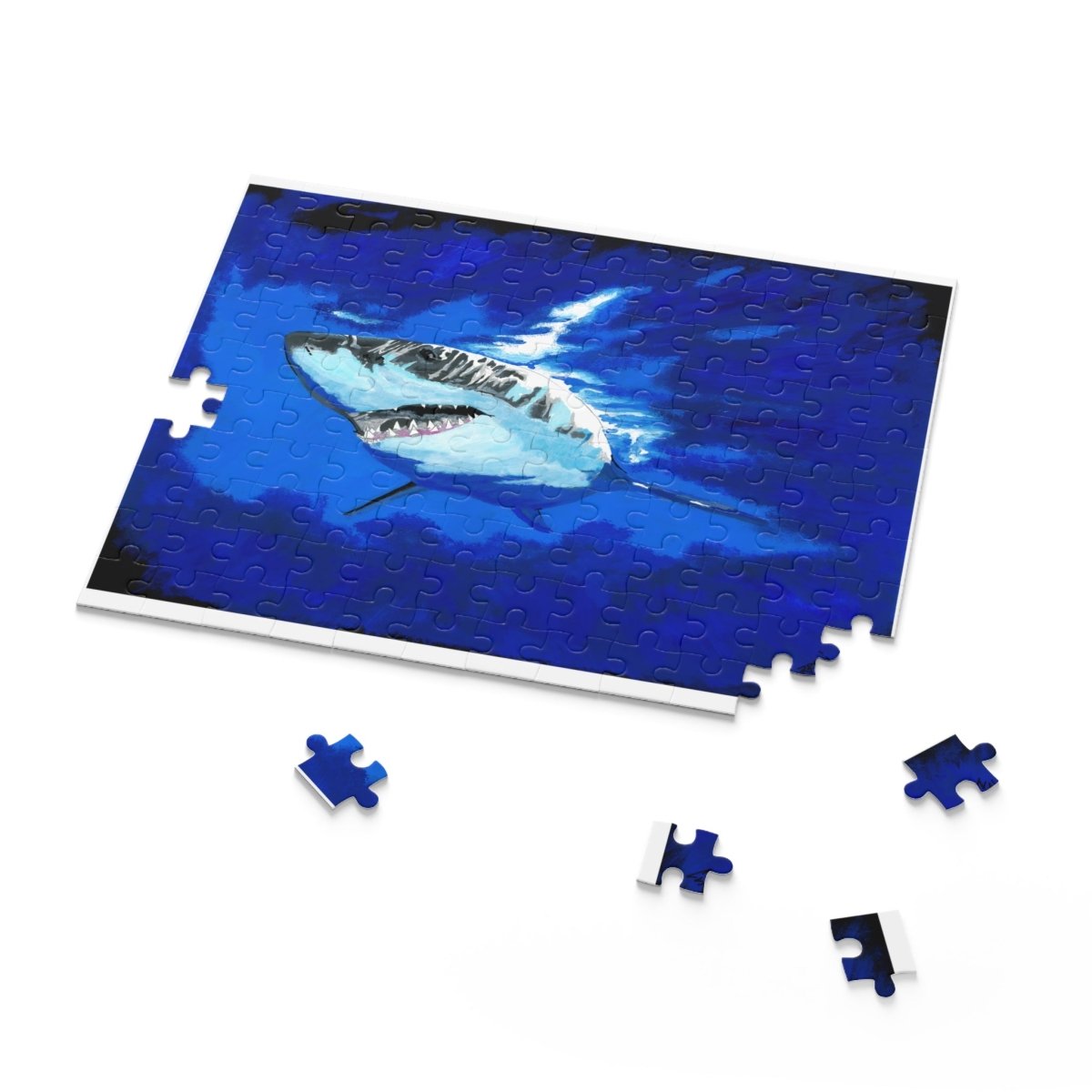Shark Artwork Puzzle - 500 - Piece Ocean Adventure - Curran Artworks
