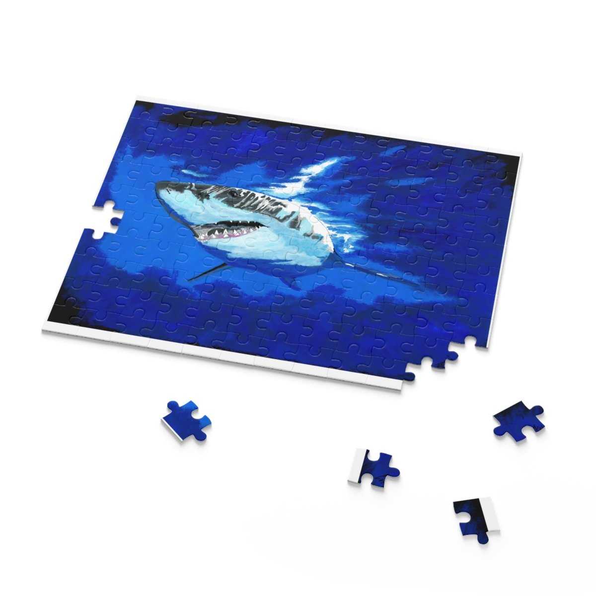 Shark Artwork Puzzle - 500 - Piece Ocean Adventure - Curran Artworks