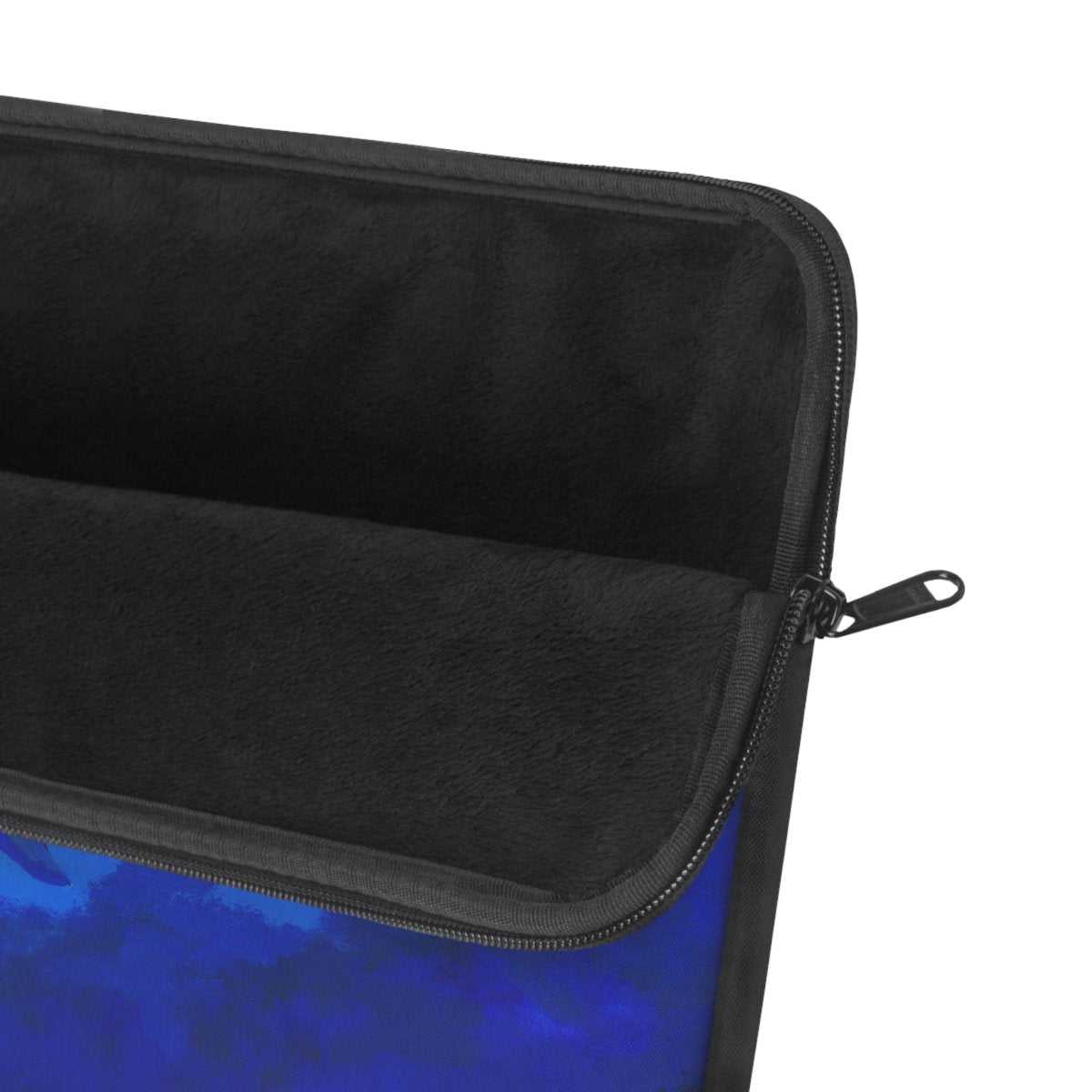 Shark Hand Painted Art Laptop Sleeve - Ocean Vibes Tech Accessory - Curran Artworks