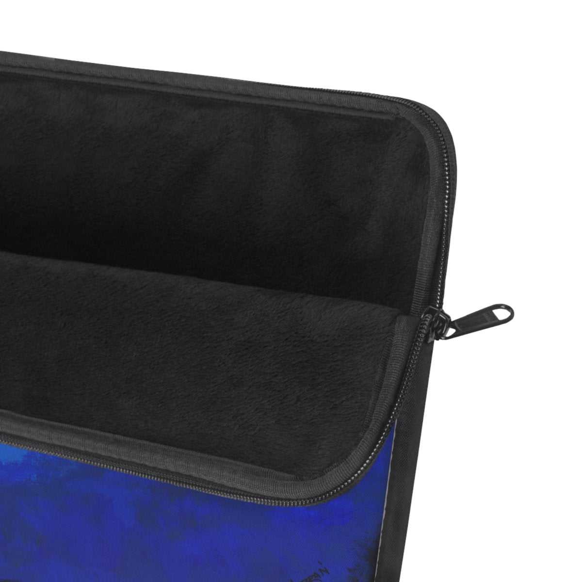 Shark Hand Painted Art Laptop Sleeve - Ocean Vibes Tech Accessory - Curran Artworks