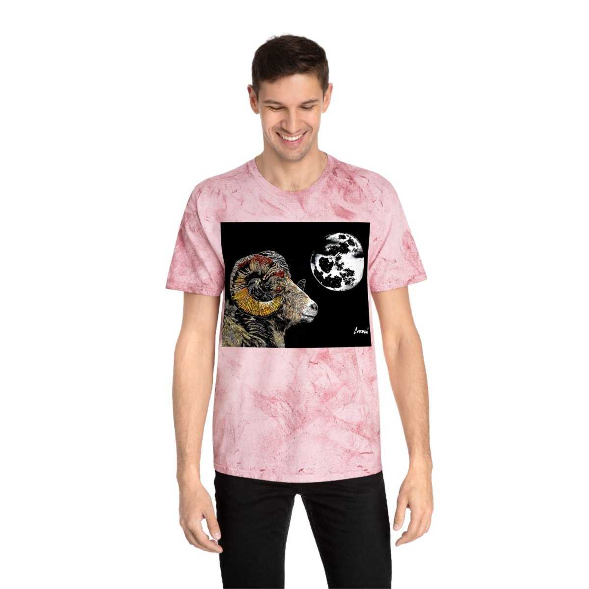 Mountain Ram T Shirt featuring the Original Hand-Drawn Art