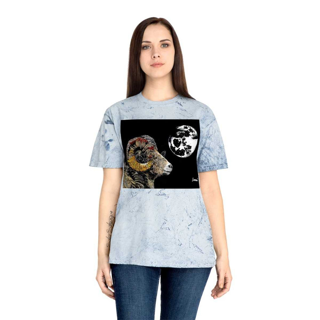 Mountain Ram T Shirt featuring the Original Hand-Drawn Art