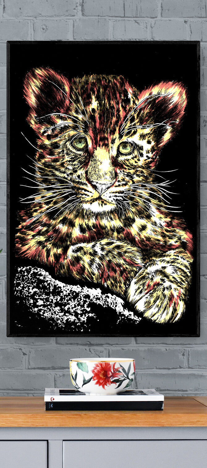 Leopard Wall Art Poster