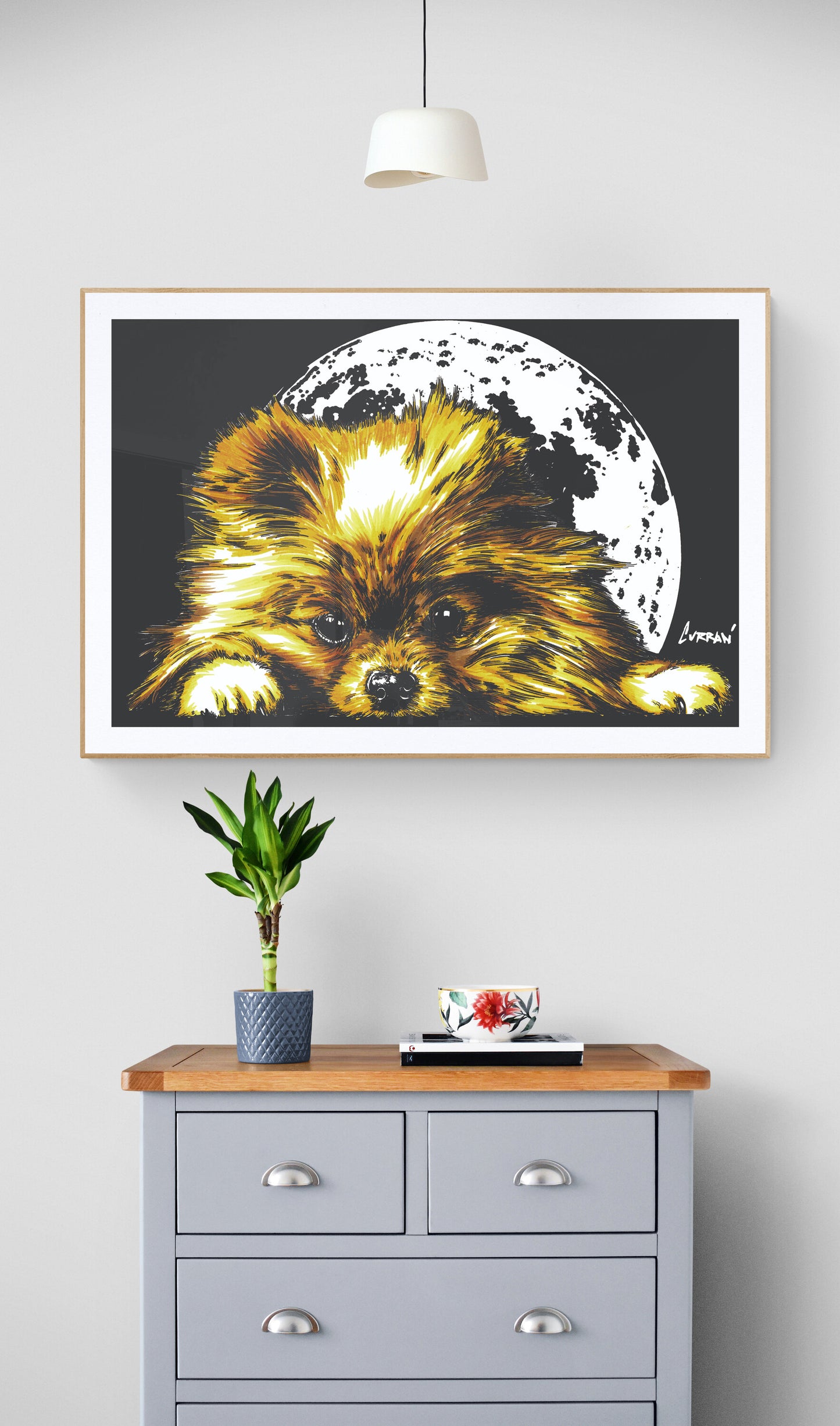 Pomeranian Wall Art Poster