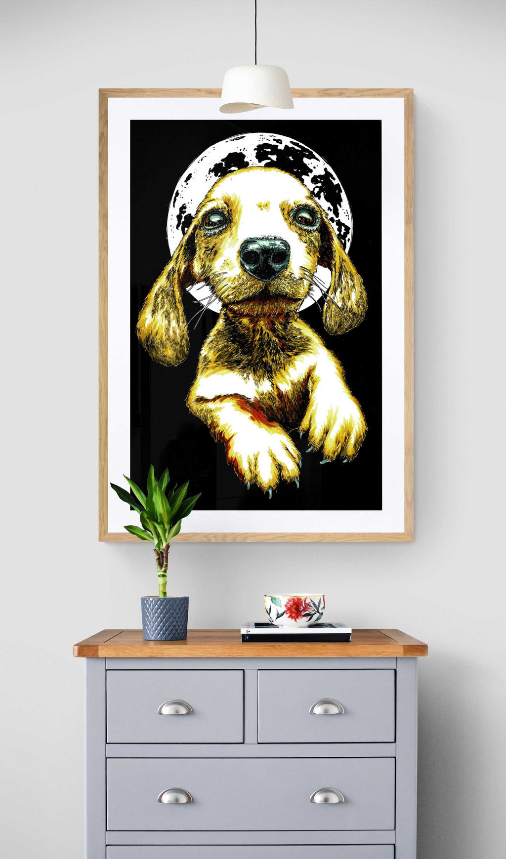 Puppy 1 Wall Art Poster. Capture the heartwarming innocence