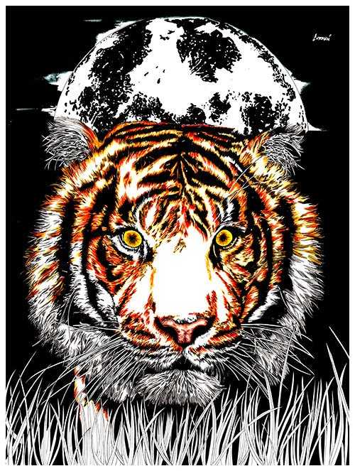 Tiger 1 Digital Download - Curran Artworks