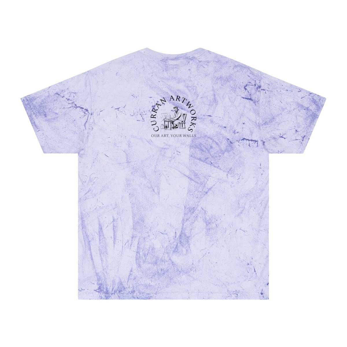 Unisex Color Blast Elephant Graphic T-Shirt - Eco - Friendly Art Tee - Curran Artworks