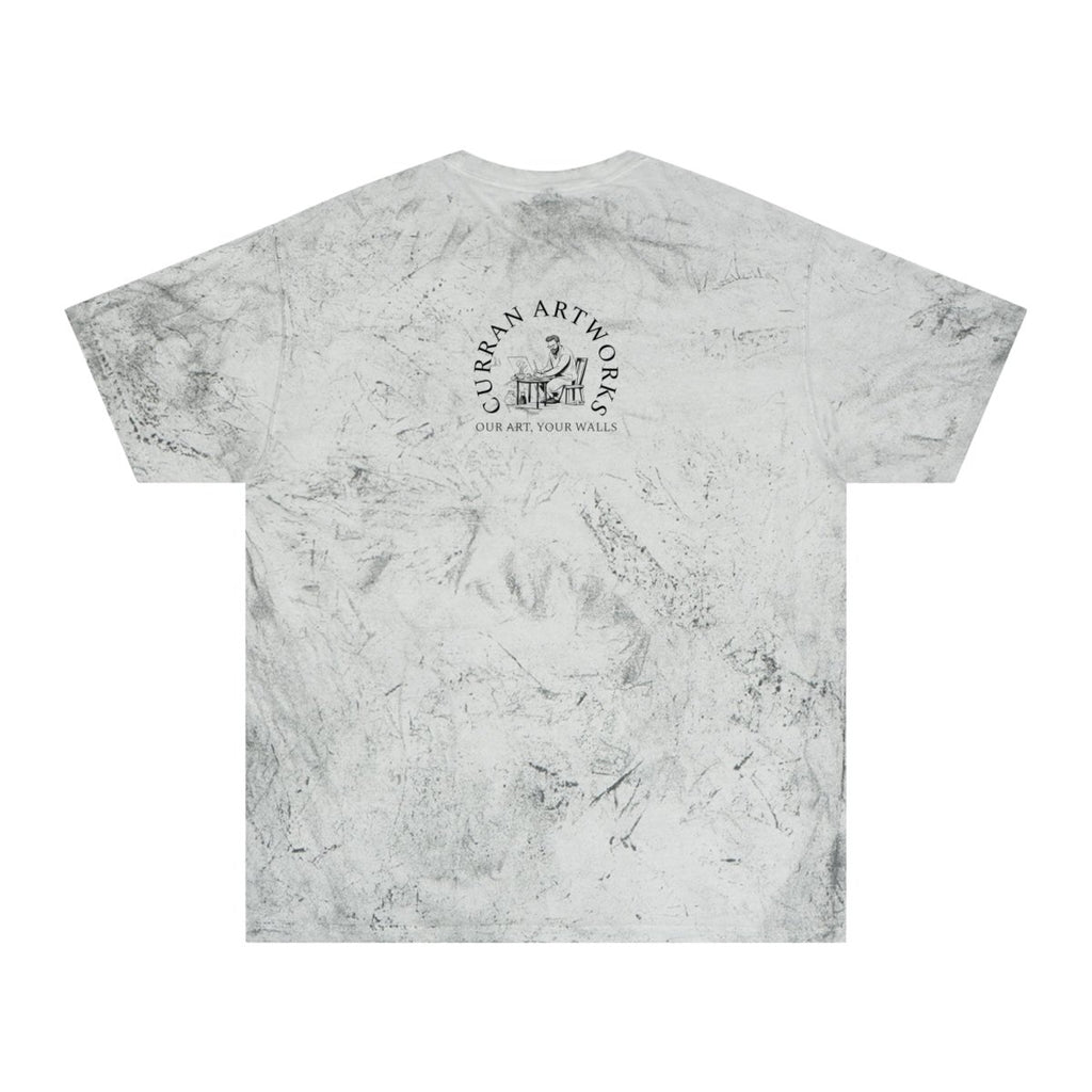 Unisex Color Blast Forest Deer T-Shirt | Nature - Inspired Graphic Tee - Curran Artworks