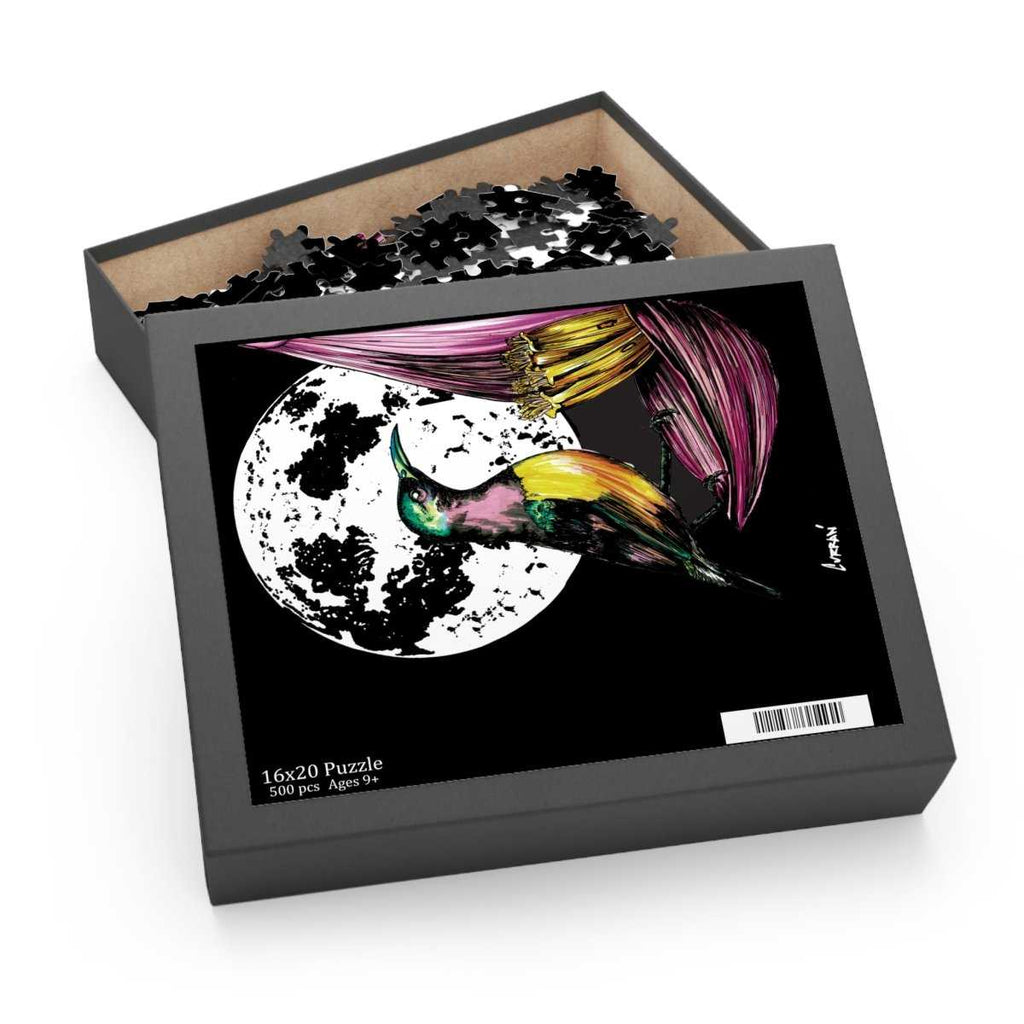 Vibrant Hummingbird Puzzle – Perfect for Nature Lovers - Curran Artworks