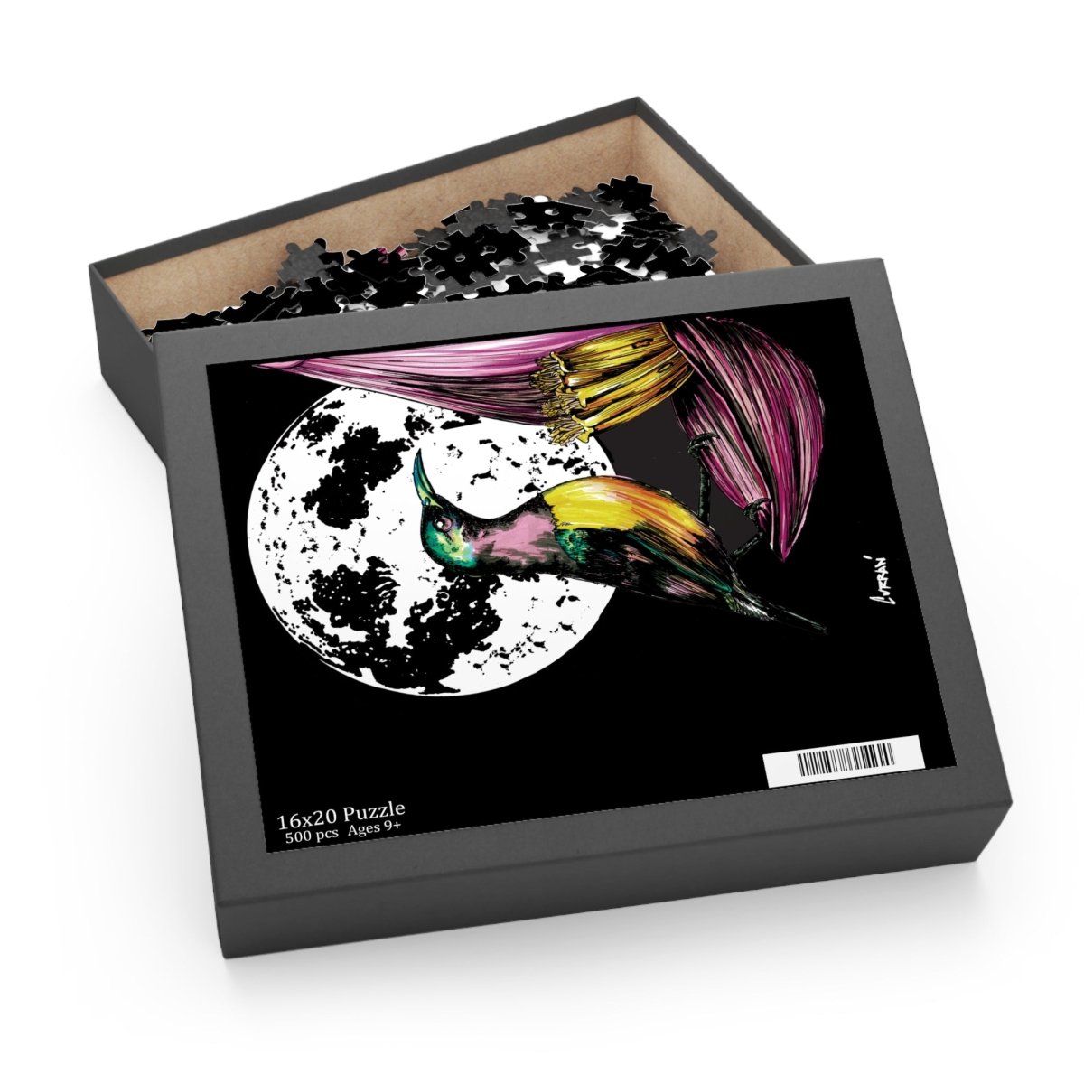Vibrant Hummingbird Puzzle – Perfect for Nature Lovers - Curran Artworks