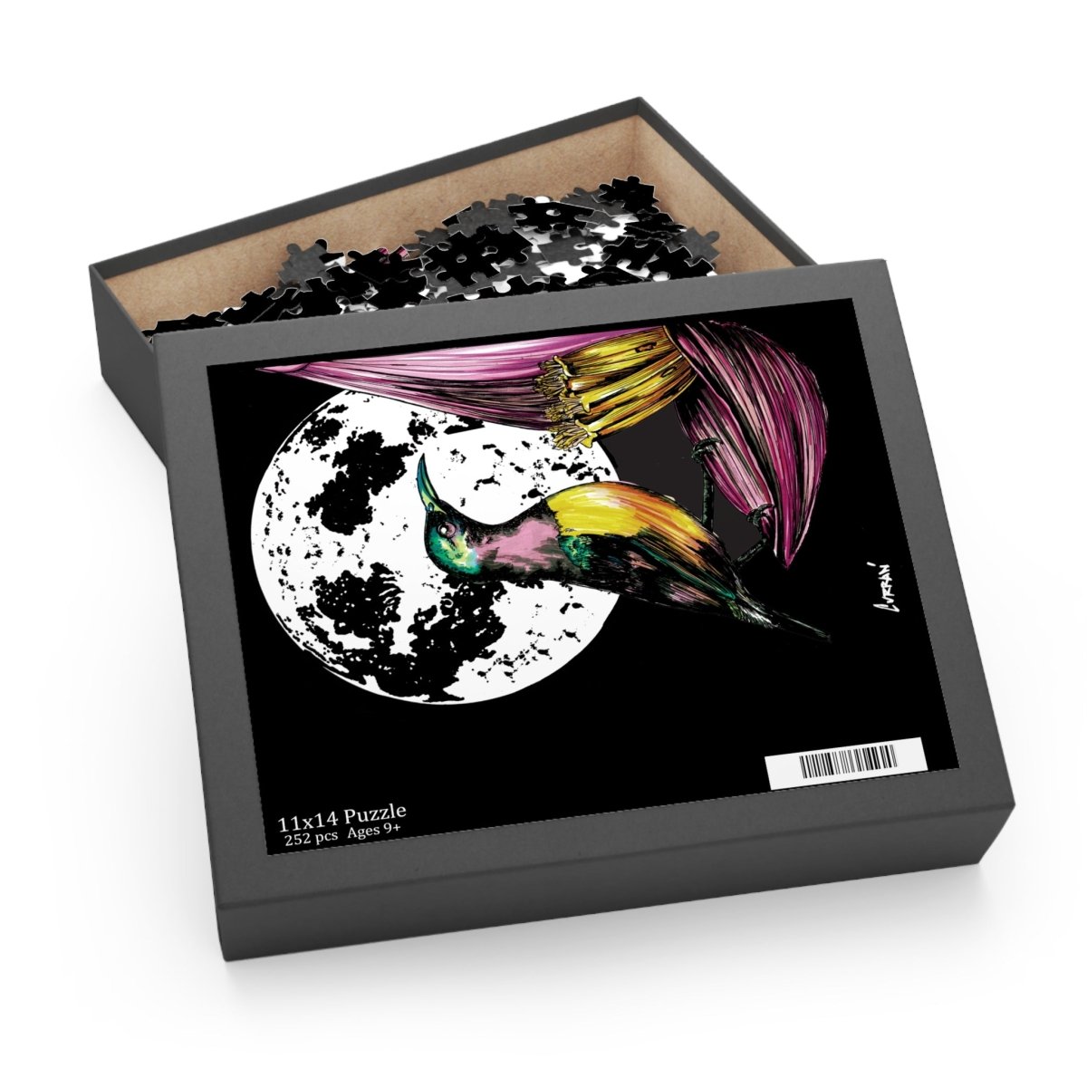 Vibrant Hummingbird Puzzle – Perfect for Nature Lovers - Curran Artworks