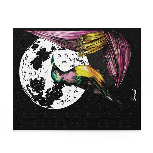Vibrant Hummingbird Puzzle – Perfect for Nature Lovers - Curran Artworks