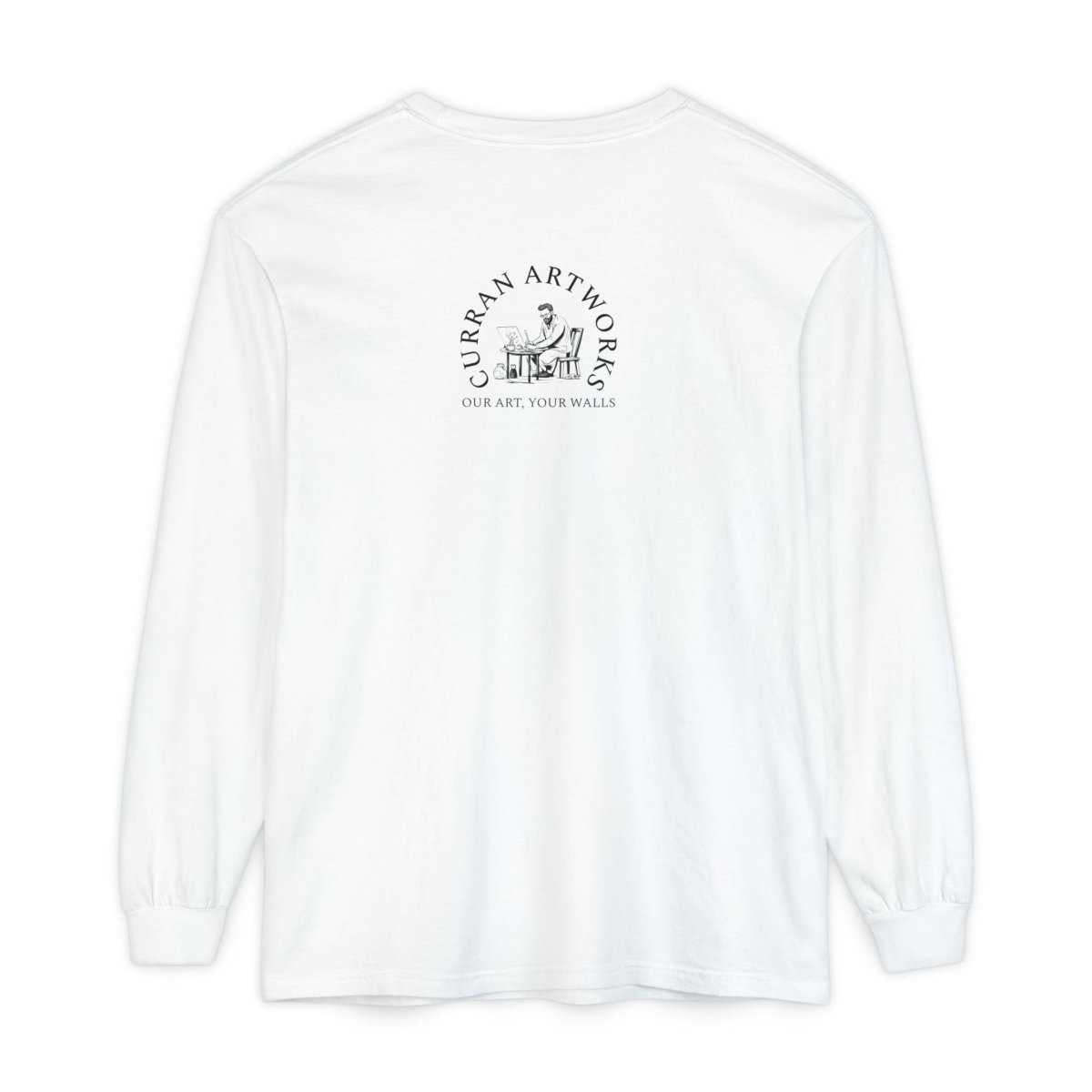 Vintage Dog Portrait Long Sleeve T-Shirt - Perfect Gift for Pet Lovers - Curran Artworks