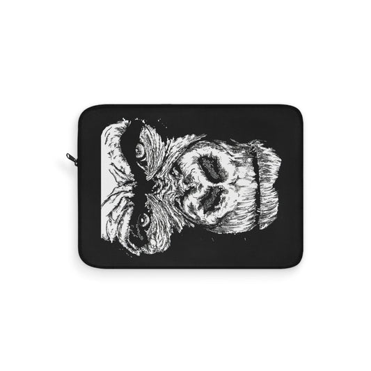 Wild Gorilla Laptop Sleeve - Hand Drawn Stylish Art & Protective Case for Tech Lovers - Curran Artworks