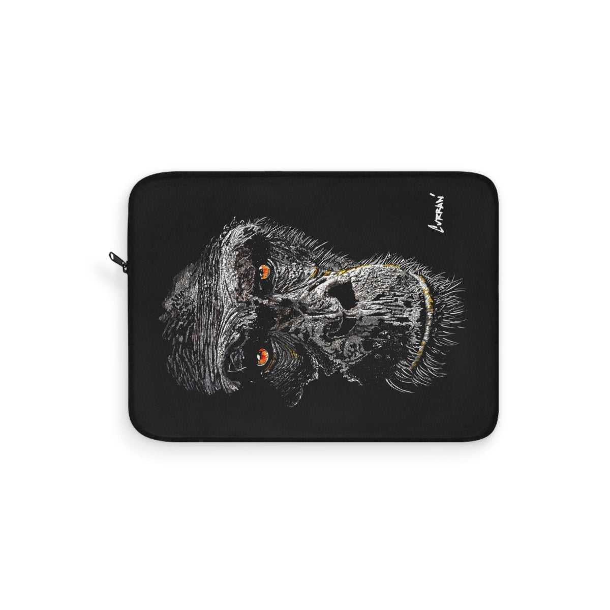 Wild Gorilla Laptop Sleeve - Hand Drawn Stylish Art & Protective Case for Tech Lovers - Curran Artworks