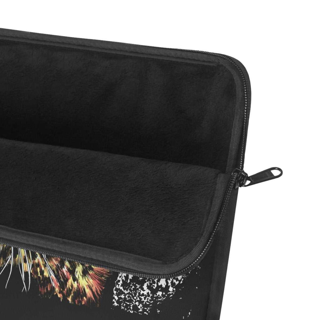 Wildlife - Inspired Laptop Sleeve with Playful Leopard Design - Curran Artworks