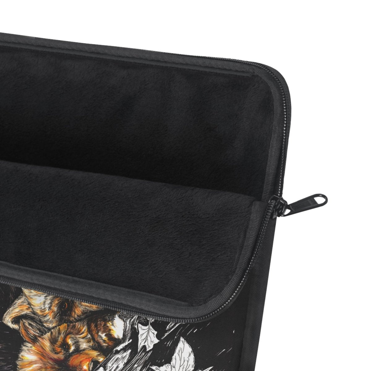 Wolf Family Laptop Sleeve - Nature - Inspired Design for Animal Lovers - Curran Artworks