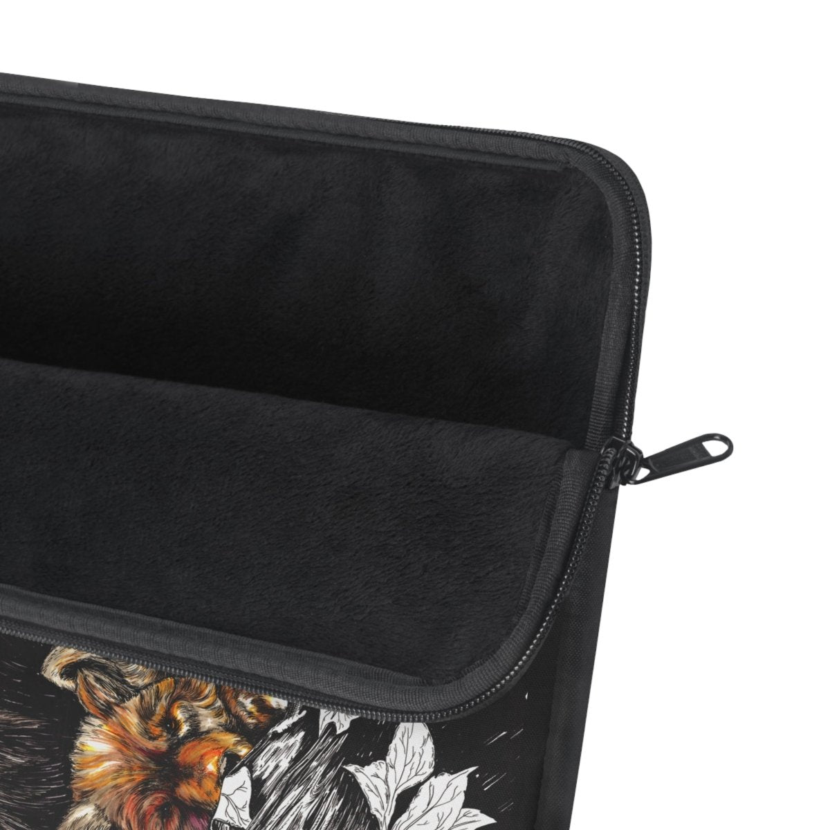 Wolf Family Laptop Sleeve - Nature - Inspired Design for Animal Lovers - Curran Artworks