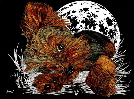 Yorkie Terrier 1 Digital Download - Curran Artworks