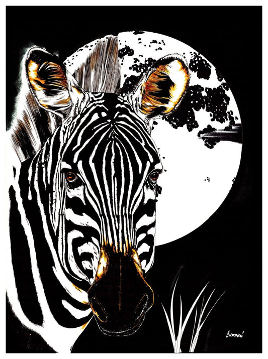 Zebra Digital Download - Curran Artworks